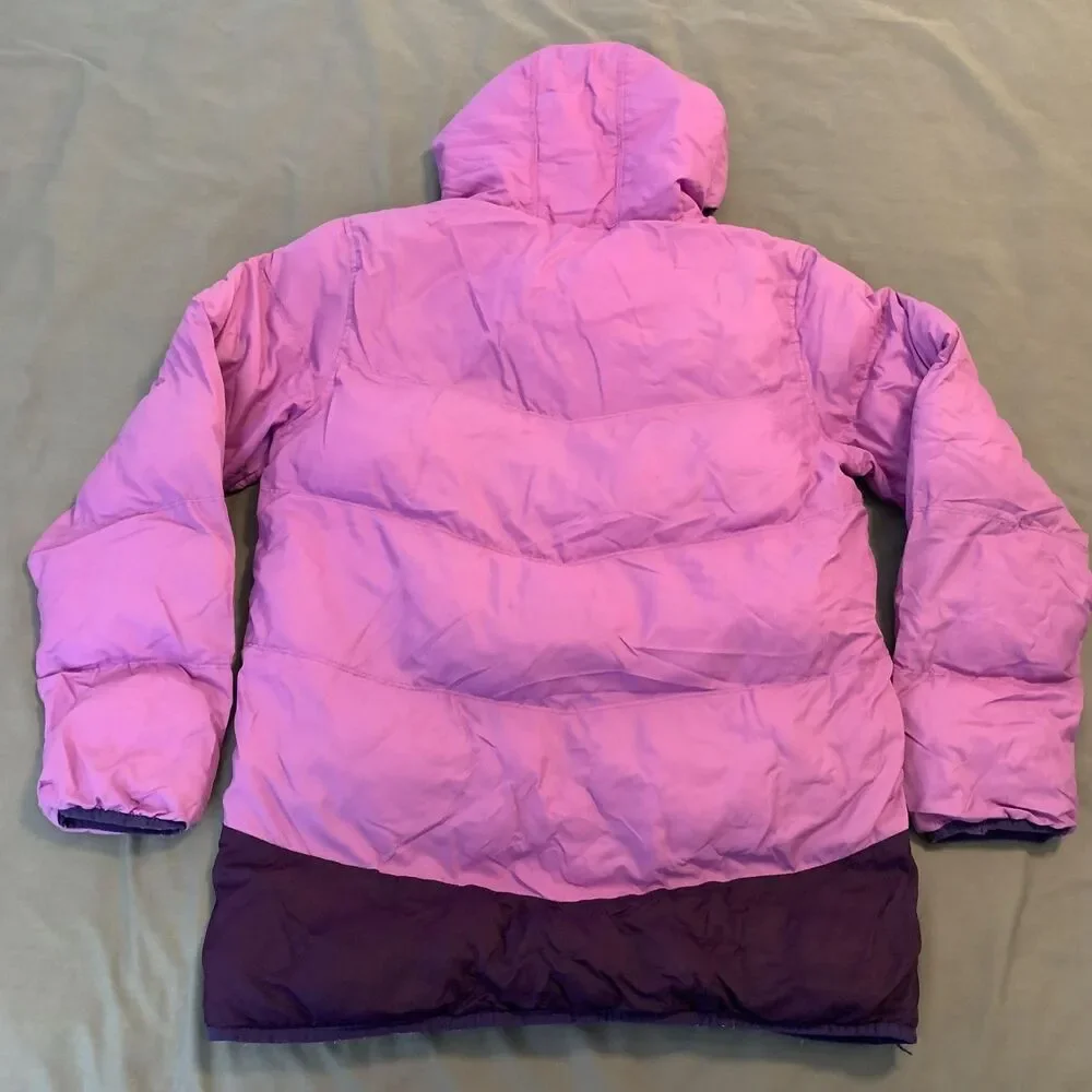 C9 By‎ Champion Jacket Girls XL 14-16 Purple Hooded Puffer Fleece Winter Coat